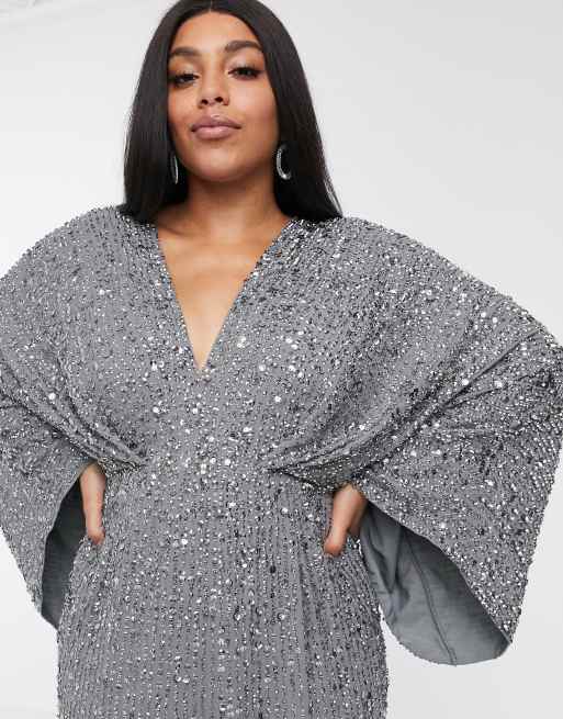 Asos curve sequin outlet dress