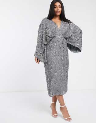 robe asos sequin