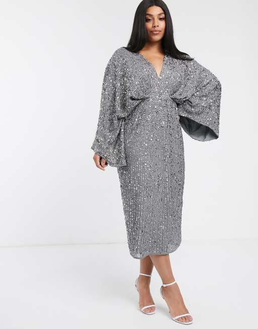 Asos curve 2025 sequin kimono