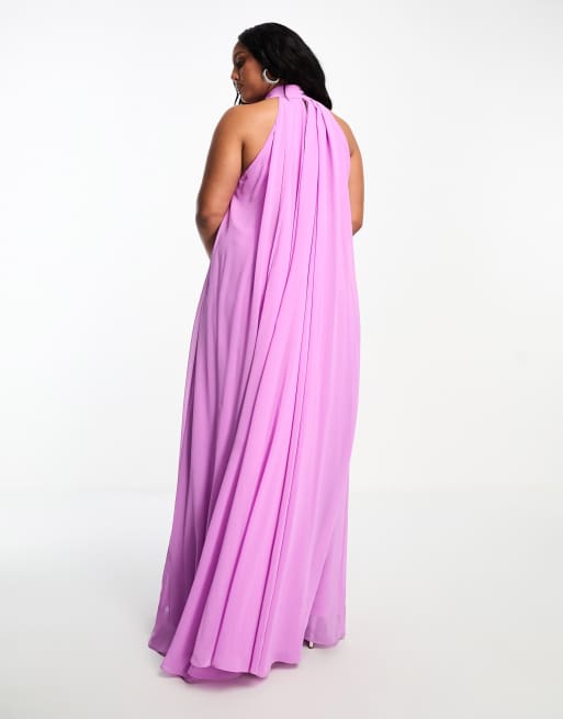 Flowy Maxi Dress - Lilac