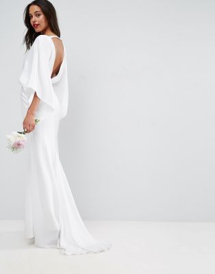 asos kimono wedding dress