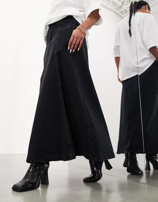 A line 2024 maxi skirt