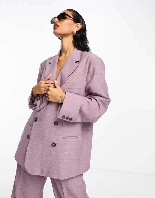 Asos purple blazer hotsell