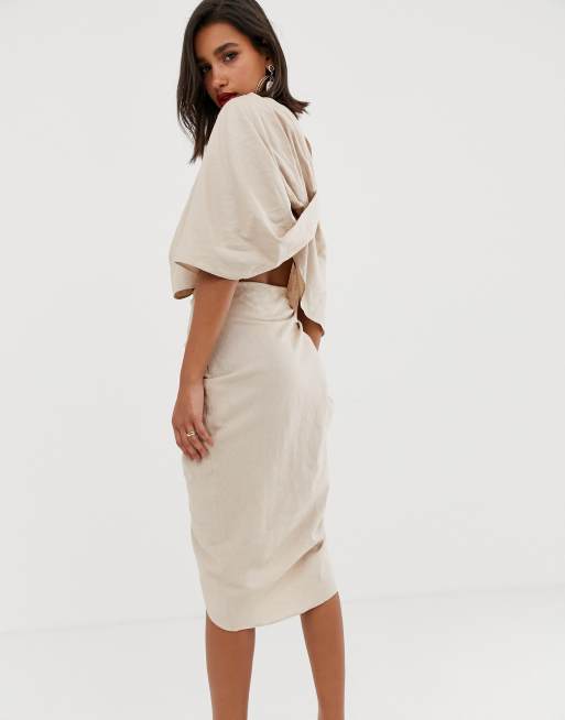 Asos 2025 linen dress