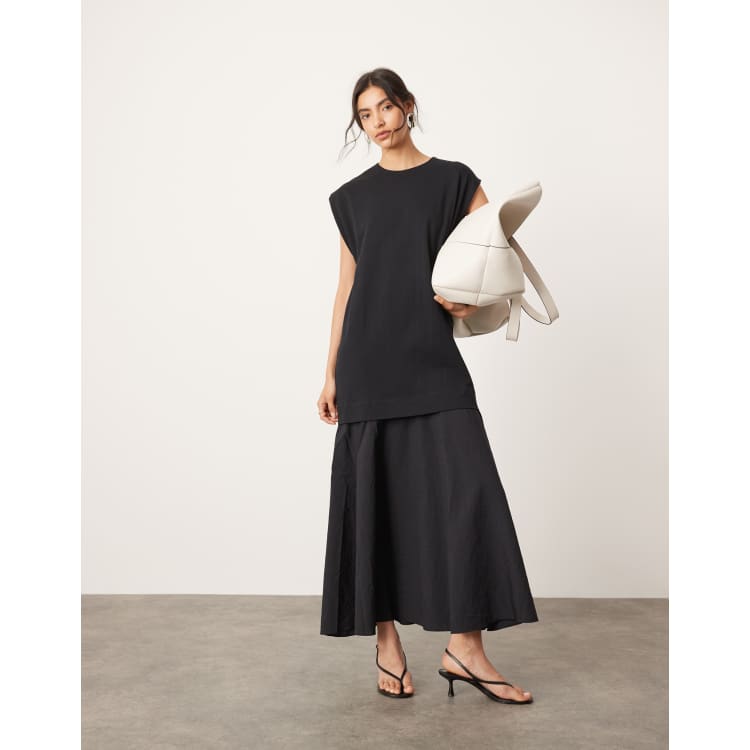 andresd decollete dot dress ブラック　sサイズ decollete dot dress | ANDRESD