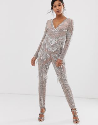 fringe jumpsuit uk