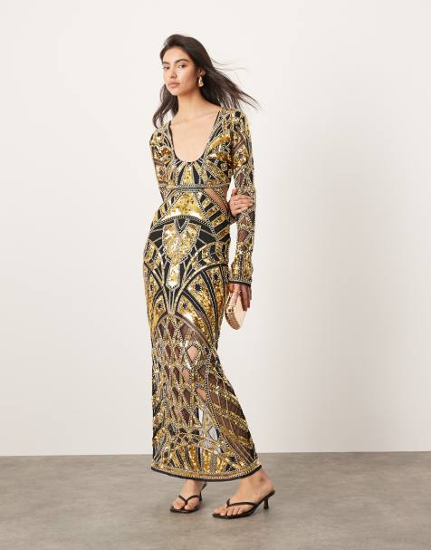 Long Sleeve Maxi Dresses Shop at ASOS