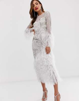 asos edition embellished dress