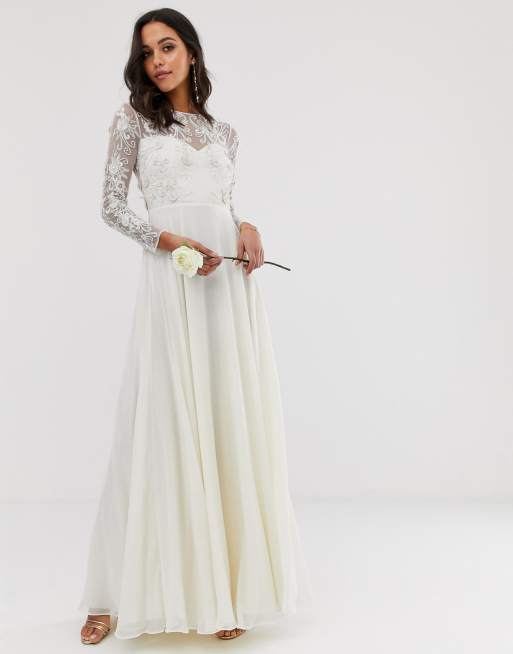ASOS EDITION embroidered u0026 beaded wedding dress | ASOS