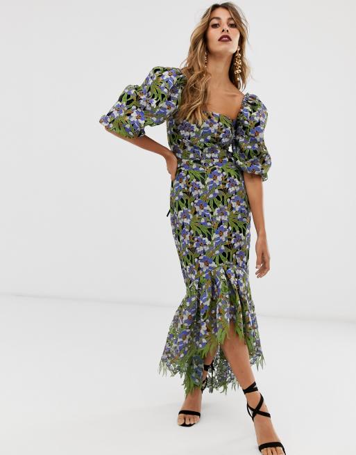 Asos store milkmaid dress