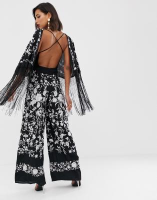 embroidered jumpsuit