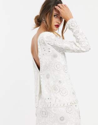 asos embellished top
