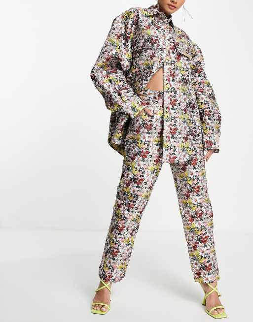 Zara Floral Print Trousers