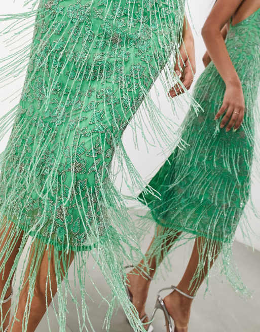 Asos edition discount extreme fringe bag