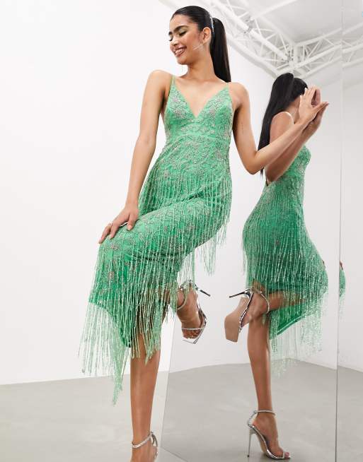 Fringe 2025 dress green