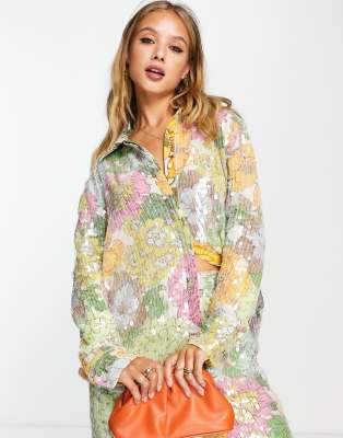 The Oversized Floral Tunic