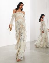 Arianna Asymmetric Dress - Off White (SALE) – Sorelleuk