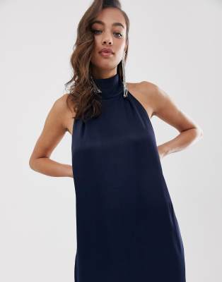 Lipsy halter shop column maxi dress