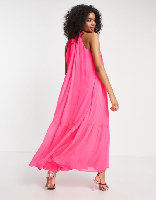 Asos halter maxi clearance dress