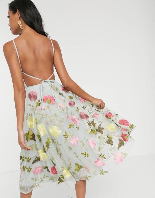 ASOS DESIGN Floral Backless Halter Dress, The 26 Sale Items We Love Out of  the 46,000 Pieces ASOS Marked Down in July