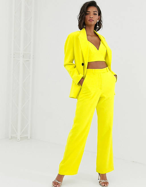 ASOS EDITION high waist mansy suit trouser