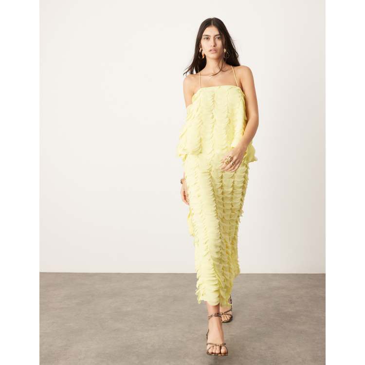 Jupe jaune citron best sale