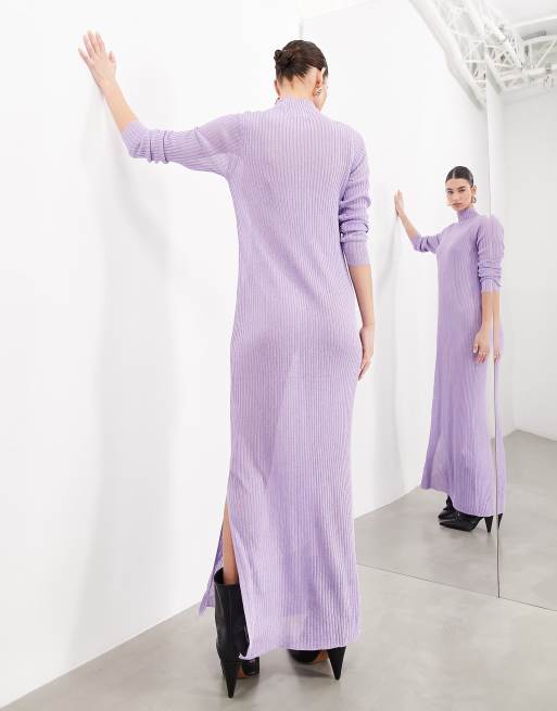lilac knit dress Alana Knit Dress