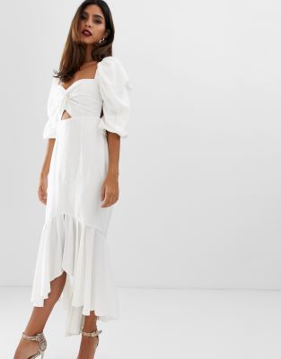 milkmaid dress midi