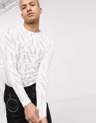 long sleeve skinny shirt