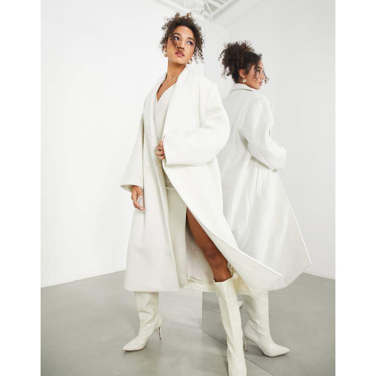 Asos 2024 white coat