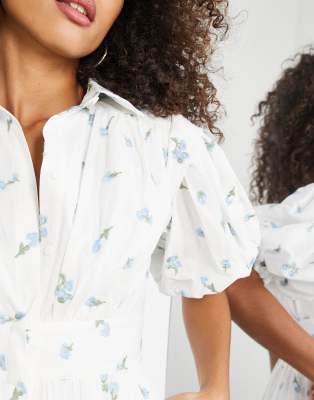 ASOS Embroidered Shirt Dress