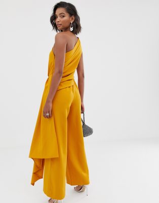 asos yellow jumpsuit