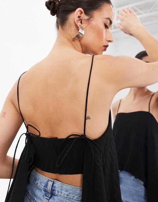 Asos open back best sale