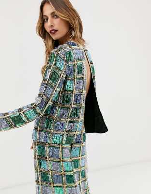 sequin top asos