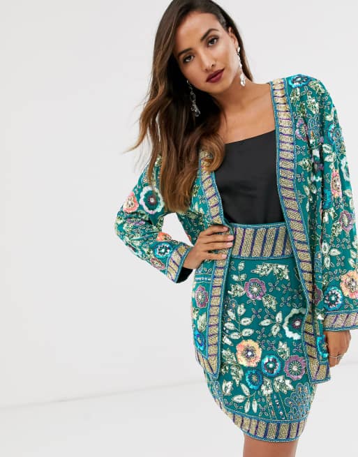 ASOS EDITION – Set mit Blumenverzierung, 2 von 3