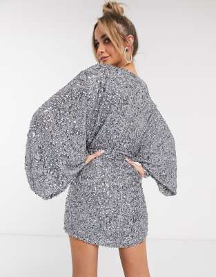 robe sequin asos