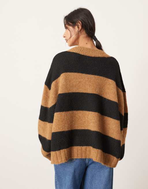 Asos striped sweater sale