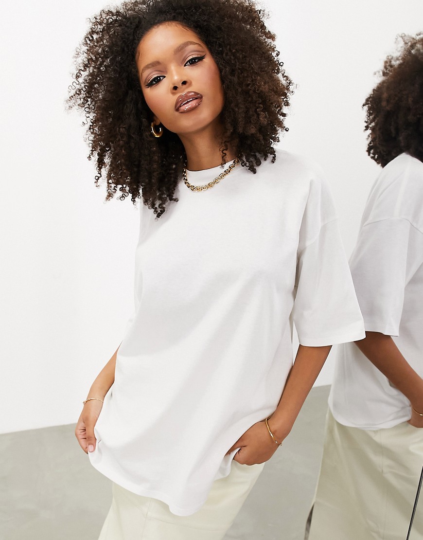 ASOS EDITION oversized premium heavy weight t-shirt in white