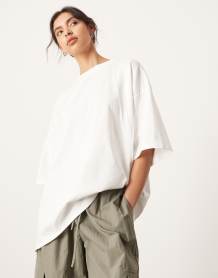 Topshop Petite faux leather panelled seam pelmet skirt in metallic airforce blue