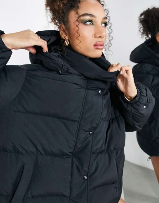 Oversized Puffer Jacket - Luxury Black