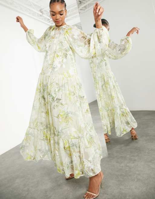 Botanical sales maxi dress