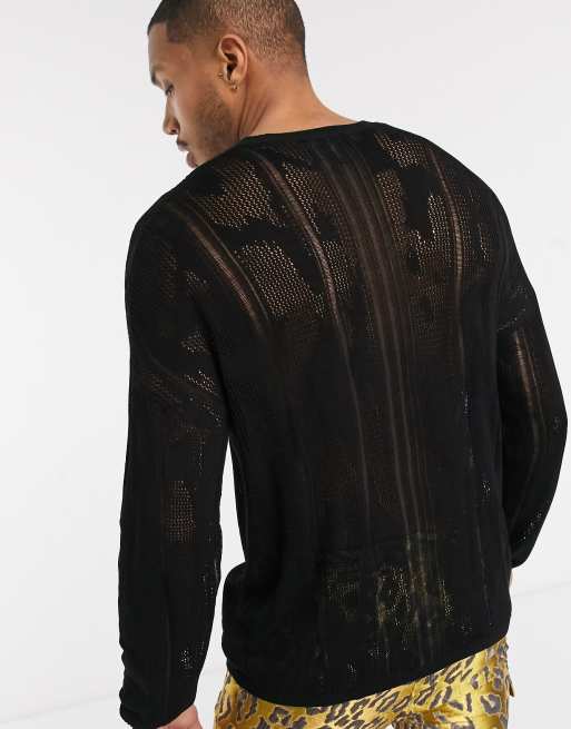 Mens Sheer Sweater vlr.eng.br
