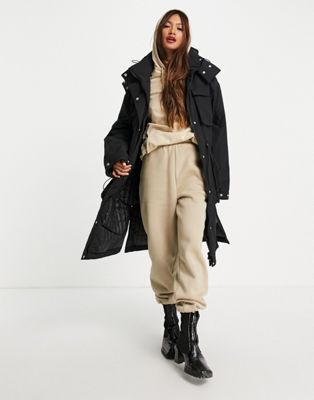 Manteaux et vestes EDITION - Parka utilitaire avec poches - Noir