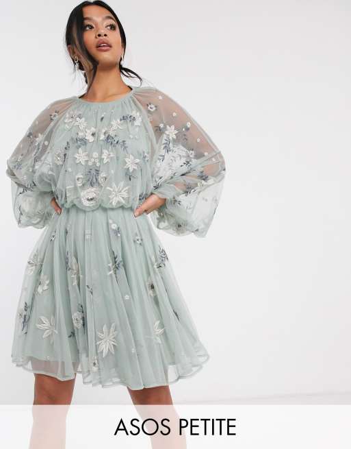 Asos balloon sleeve dress sale