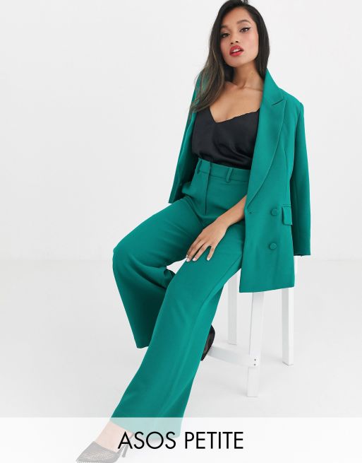 ASOS EDITION Petite wide leg trouser