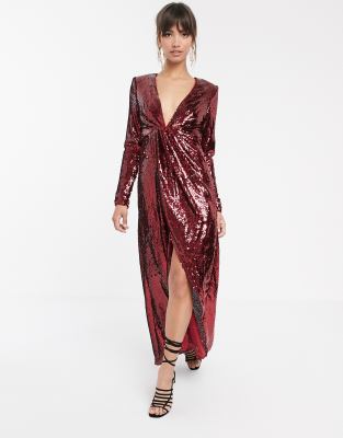 asos long evening dresses sale