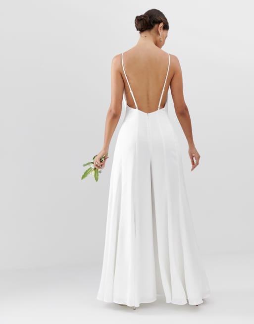 Wide leg jumpsuit 2025 for a wedding