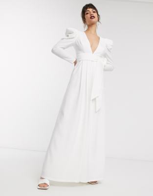 wide legged jumpsuit for wedding