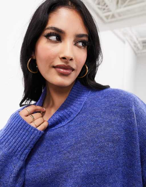 ASOS EDITION Pull oversize en maille Bleu pétrole ASOS