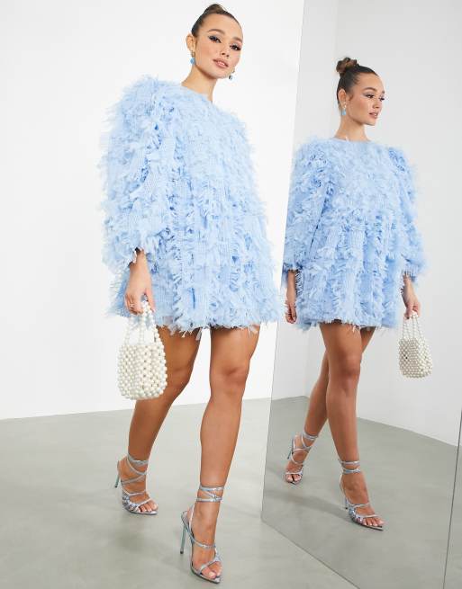 Asos robe shop bleu ciel